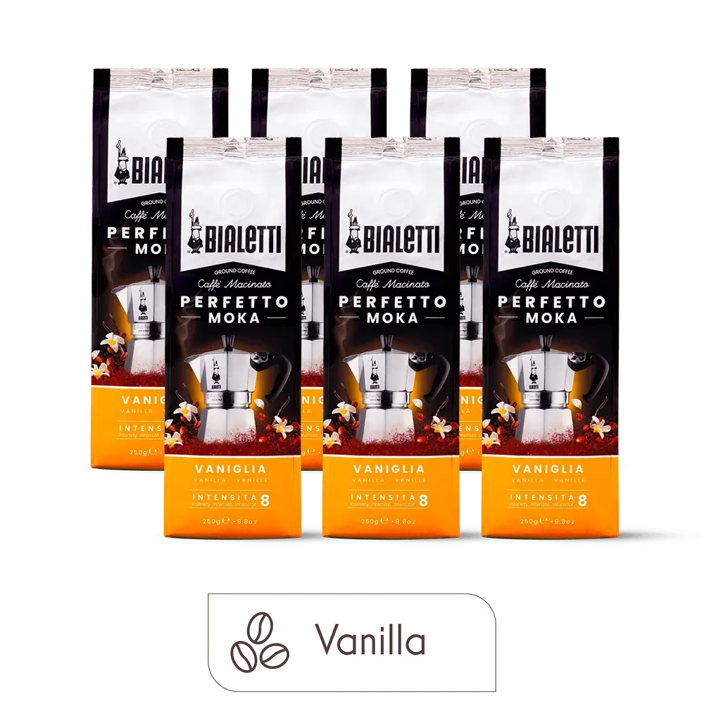 Perfetto Moka Vanilla 250g - 6 packs
