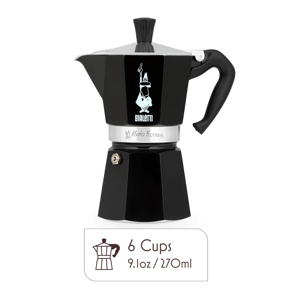 Bialetti Moka Pot – Italian Stovetop Espresso Maker