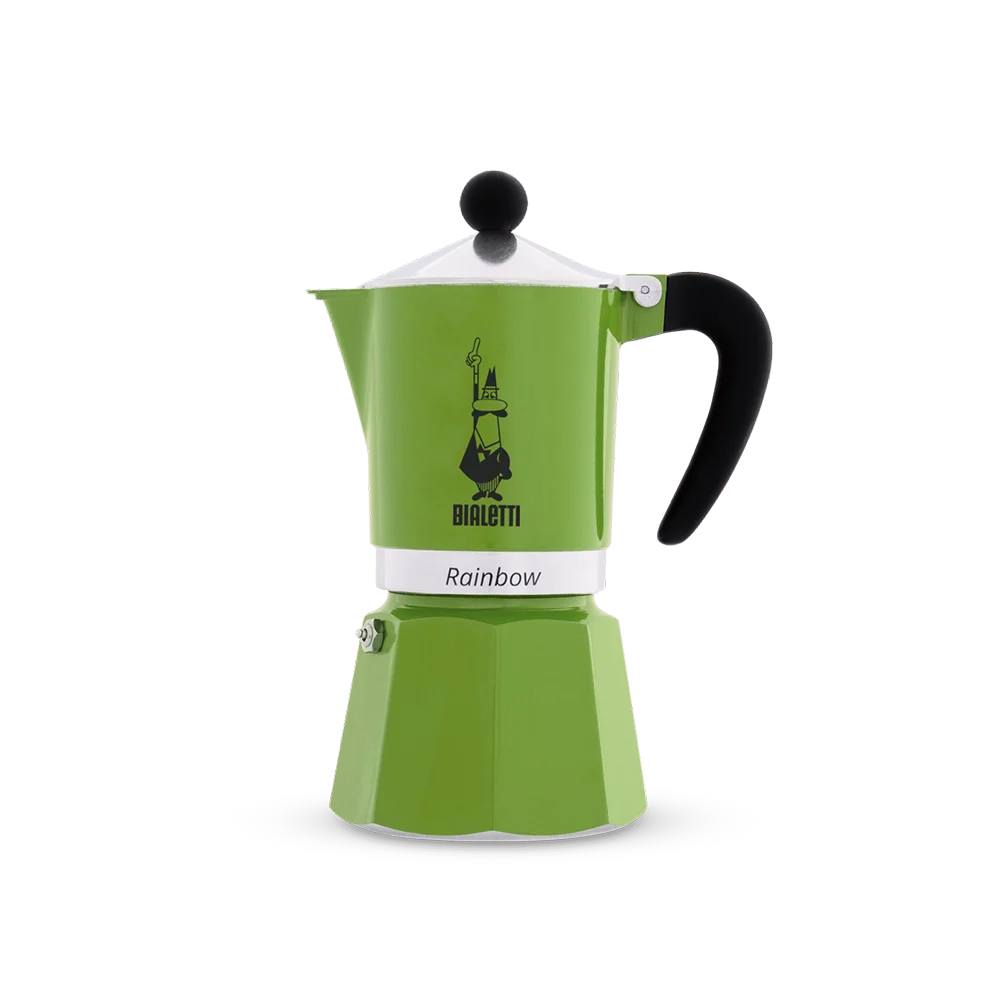 Bialetti Rainbow Moka Pot – Italian Stovetop Espresso Maker