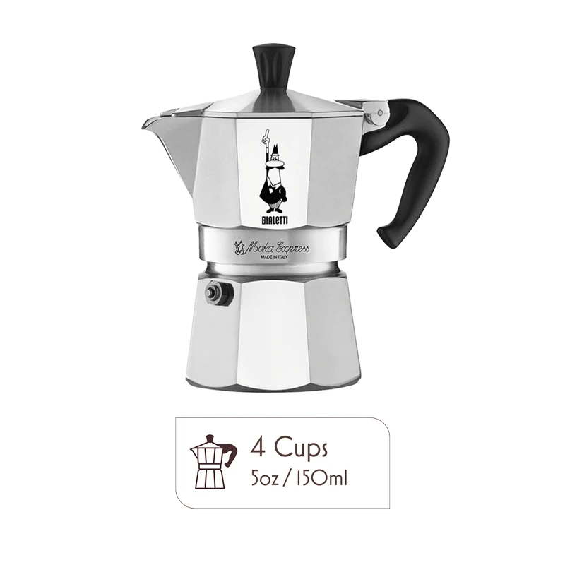 Bialetti Moka Pot – Italian Stovetop Espresso Maker