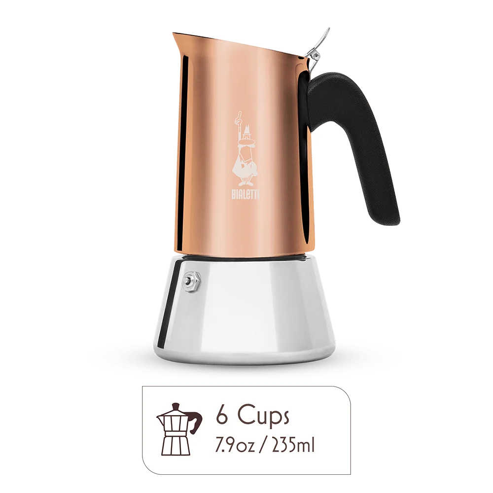 Bialetti Venus Stainless Steel Moka Pot – Stovetop Espresso Maker
