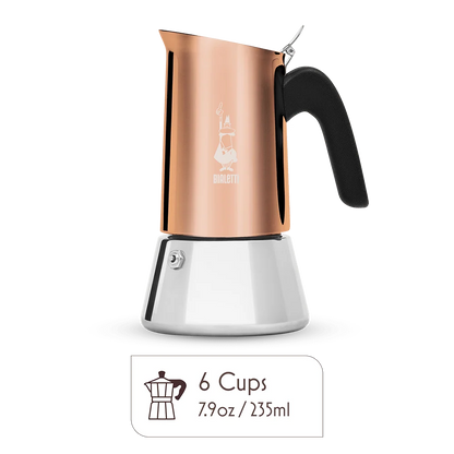 Bialetti Venus Stainless Steel Moka Pot – Stovetop Espresso Maker
