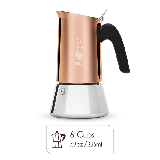 Bialetti Venus Stainless Steel Moka Pot – Stovetop Espresso Maker