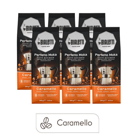 Perfetto Moka Caramello 250g - 6 packs