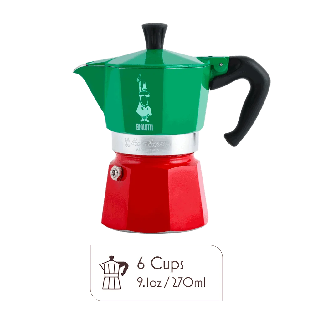 Bialetti Moka Pot – Italian Stovetop Espresso Maker