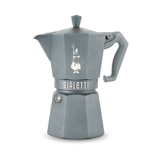 Bialetti Moka Exclusive Induction Denim Grey - 6 cups