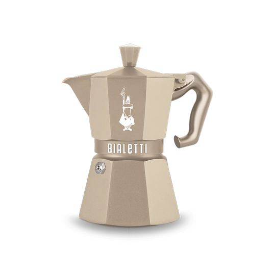 Bialetti Moka Exclusive Induction Sand - 3 cups