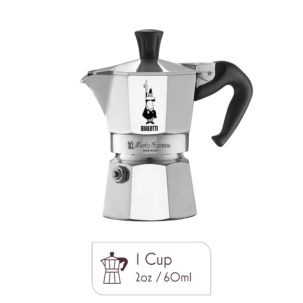 Bialetti Moka Pot – Italian Stovetop Espresso Maker