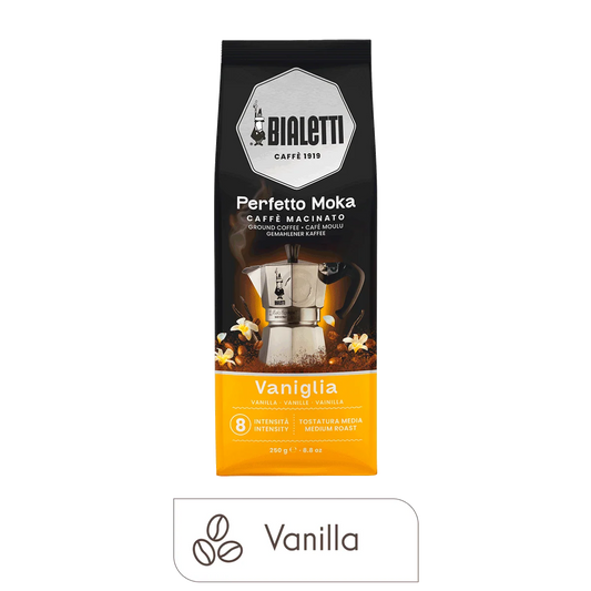Perfetto Moka Ground Coffee Vanilla